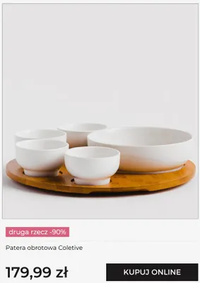 Patera obrotowa Coletive home&you promocja w home&you