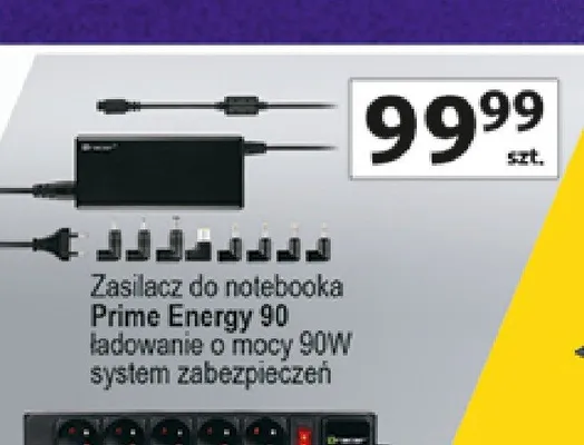 Zasilacz do notebooka Tracer Prime Energy 90 promocja w Auchan