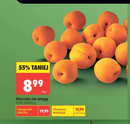 Morela na wagę promocja w Biedronka