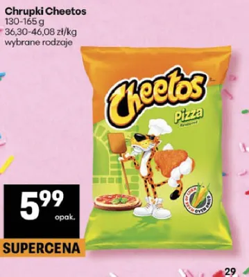 Chrupki Cheetos promocja w Delikatesy Centrum