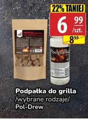 Podpałka do grilla w płynie Pol-Drew promocja w API Market