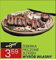 Żeberka pieczone promocja w Wafelek