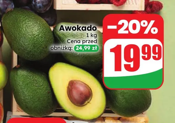 Awokado promocja w Dino