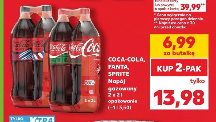 Napój gazowany promocja w Kaufland