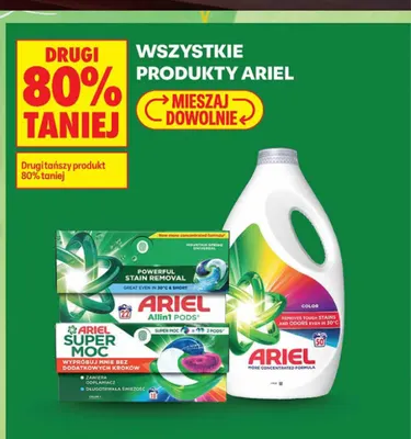 Produkty Ariel promocja w Biedronka