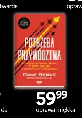 Książka Potrzeba przywództwa Dave Berke promocja w Empik