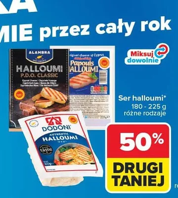 Ser halloumi Alambra Classic promocja w Carrefour