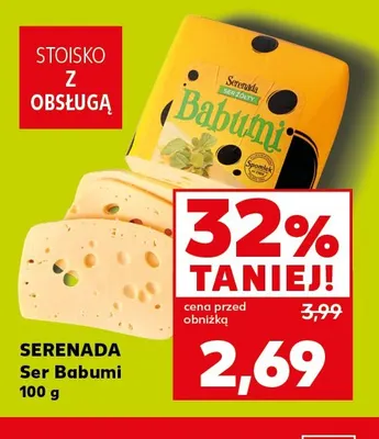 Ser Babumi Serenada promocja w Kaufland