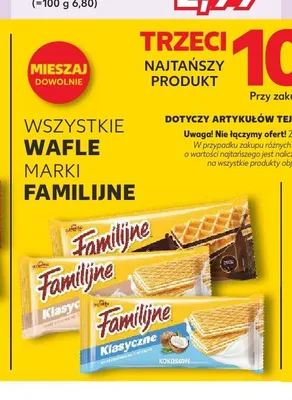 Wafle Familijne Klasyczne promocja w Kaufland