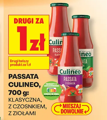Passata z ziołami Culineo promocja w Biedronka
