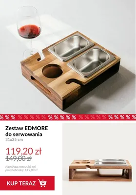 Zestaw do serwowania Homla EDMORE 31x25 cm promocja w Homla