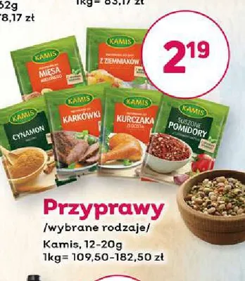 Przyprawy Kamis promocja w Bliski