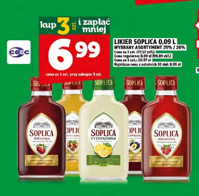 Likier Soplica promocja w TOPAZ