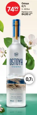 Wódka Ostoya promocja w Żabka