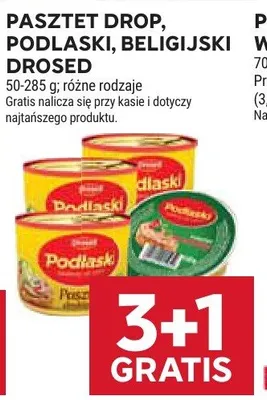 Pasztet Belgijski Drosed promocja w Stokrotka