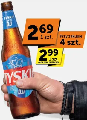 Piwo Tyskie różne rodzaje promocja w ABC
