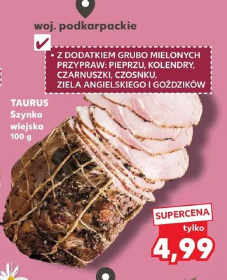 Szynka wiejska promocja w Kaufland