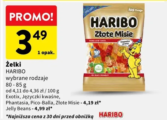 Żelki promocja w Intermarche