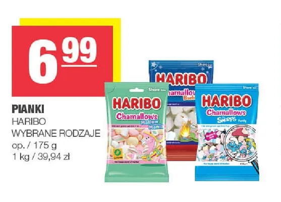 Pianki Haribo Chamallows Minis promocja w SPAR