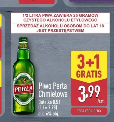 Piwo Perła Chmielowa promocja w Aldi