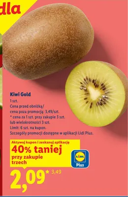 Kiwi Gold promocja w Lidl