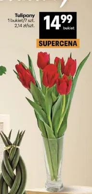 Tulipany bukiet 7szt. promocja w Delikatesy Centrum