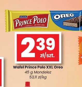 Wafel Prince Polo XXL Oreo promocja w emma MARKET