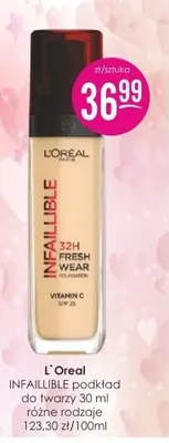 Infaillible podkład do twarzy różne rodzaje L'Oreal promocja