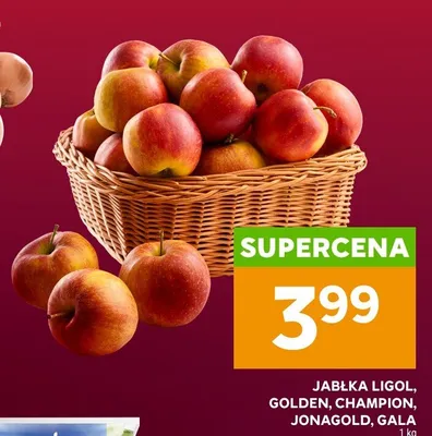 Jabłka Gala promocja w Stokrotka