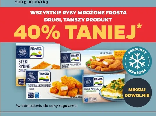 Ryba z pieca z brokułami Frosta promocja w Netto