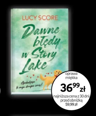 Książka Dawne błędy w Story Lake Lucy Score promocja w Empik