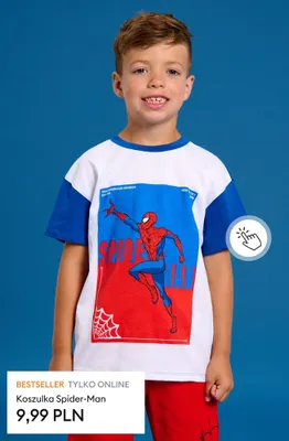 Koszulka Spider-Man promocja w Sinsay