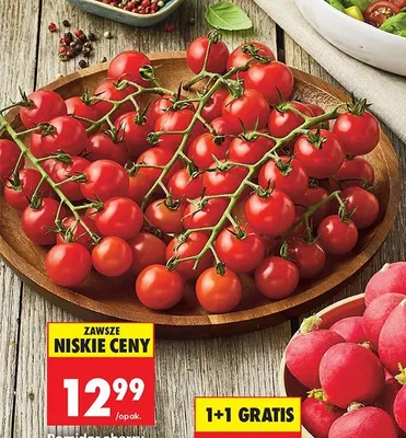 Pomidor cherry gałązka promocja w Biedronka