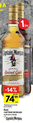 Rum Spiced Gold promocja w Intermarche