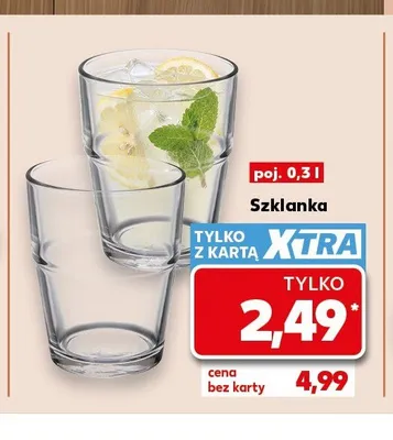 Szklanka promocja w Kaufland