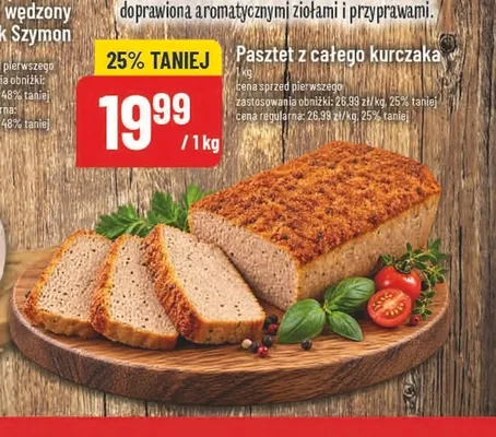 Pasztet z całego kurczaka promocja w POLOmarket