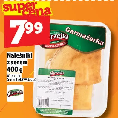 Naleśniki z serem promocja w TOPAZ