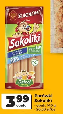 Parówki Sokoliki Sokołów promocja w Odido