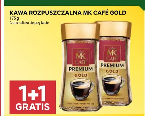 Kawa rozpuszczalna MK Café Gold promocja w Stokrotka