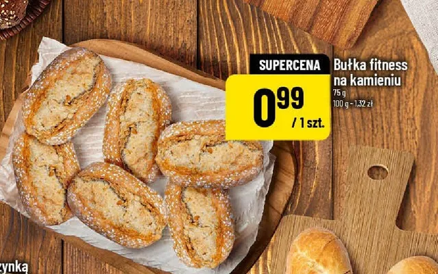 Bułka fitness na kamieniu promocja w POLOmarket