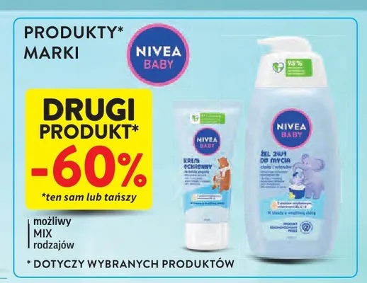 Produkty marki Nivea Baby promocja w Intermarche