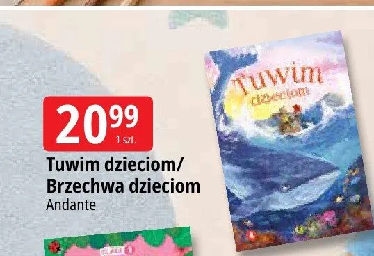 Książka Tuwim dzieciom Andante promocja w Leclerc