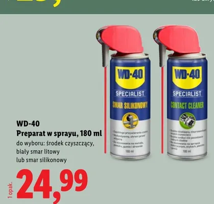 Smar silikonowy WD-40 Specialist promocja w Lidl