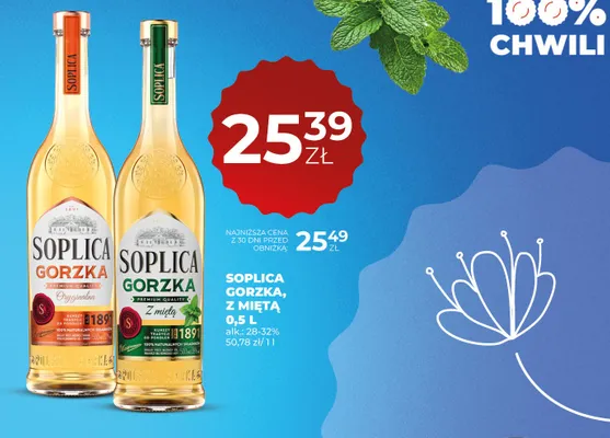Soplica Górzka, z Miętą promocja w Duży Ben