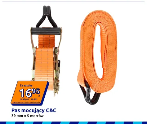 Pas mocujący C & C 39 mm x 5 metrów promocja w Action