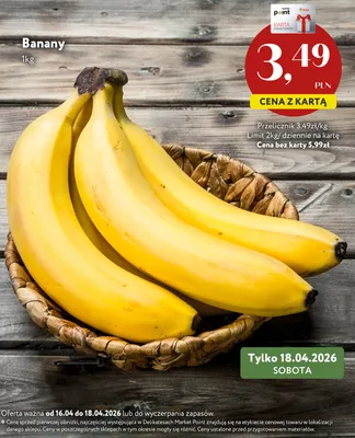 Banany promocja w Market Point