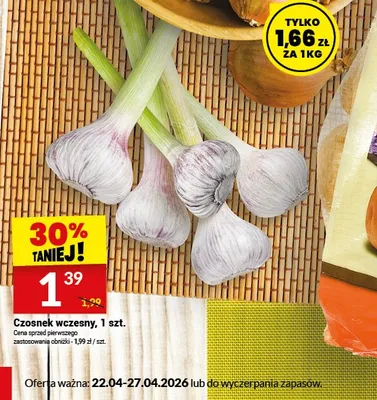 Czosnek wczesny promocja w Twój Market