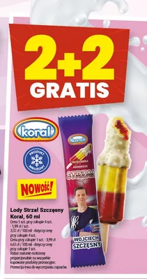 Lody Strzał Szczęsny Koral promocja w Twój Market
