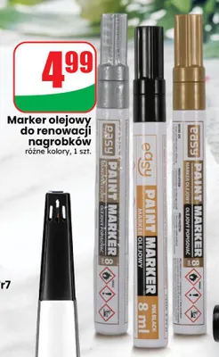 Marker olejowy do renowacji nagrobków Easy promocja w Dino