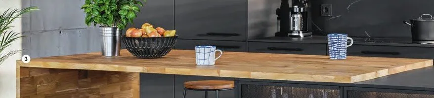 Blat drewniany stołowy wym. 95x4x210cm dąb promocja w Castorama